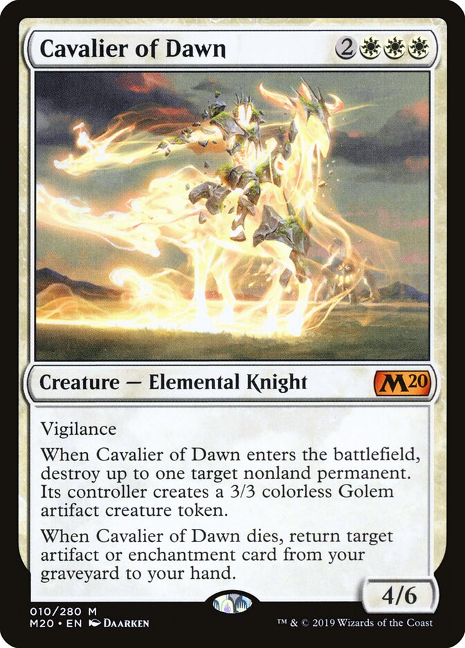 Cavalier of Dawn (10) - Core Set 2020 (M20)