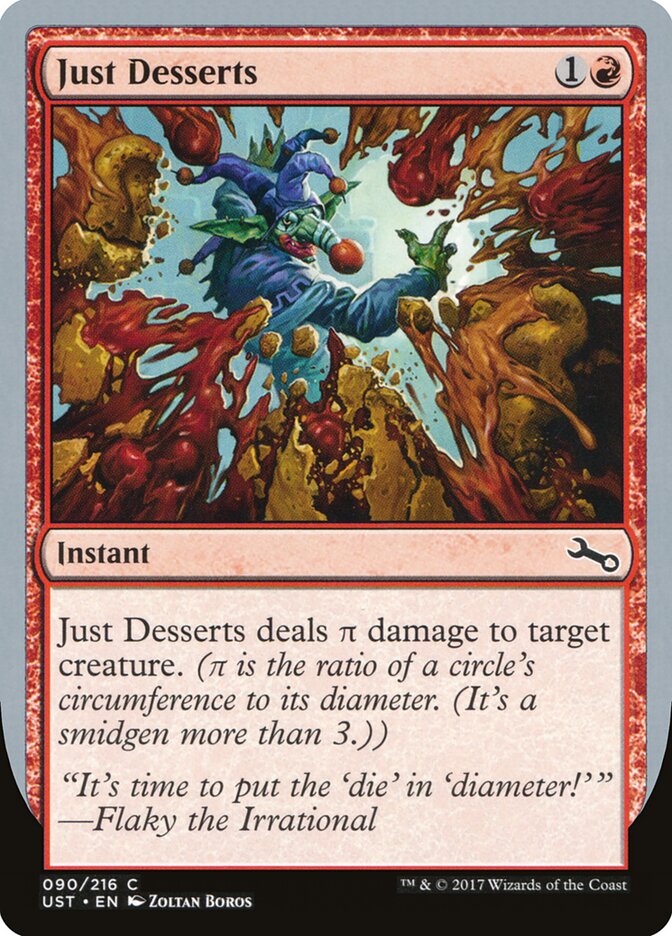 Just Desserts (90) - Unstable (UST)
