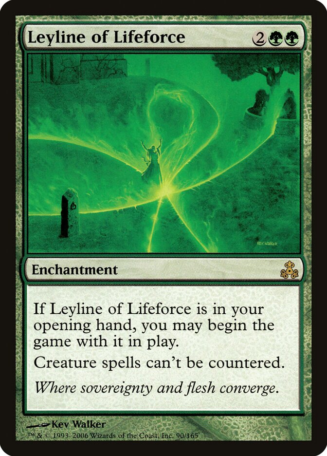 Leyline of Lifeforce (90) - Guildpact (GPT)