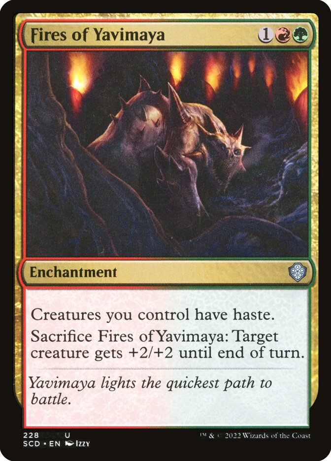 Fires of Yavimaya (228) - Starter Commander Decks (SCD)
