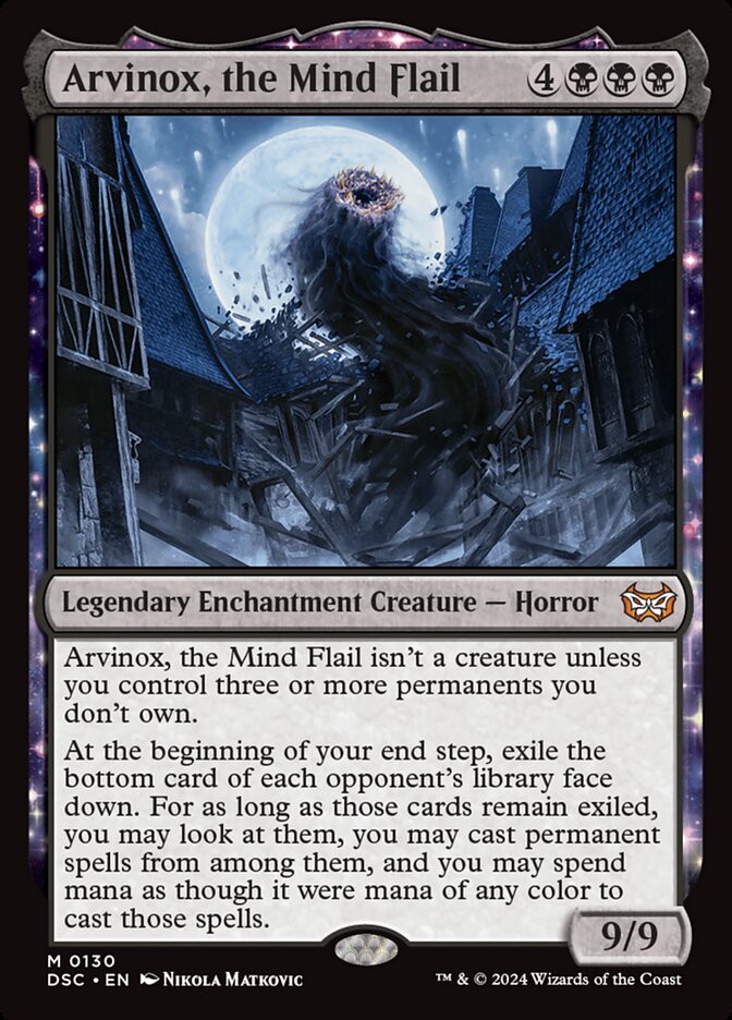 Arvinox, the Mind Flail (130) - Duskmourn: House of Horror Commander (DSC)
