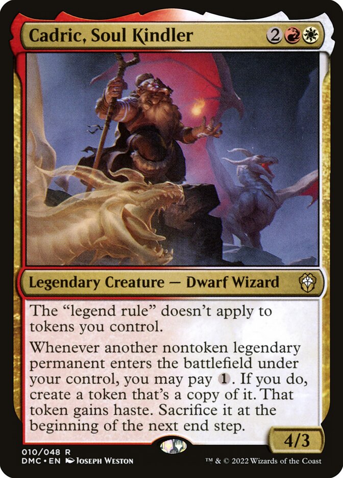 Cadric, Soul Kindler (10) - Dominaria United Commander (DMC)