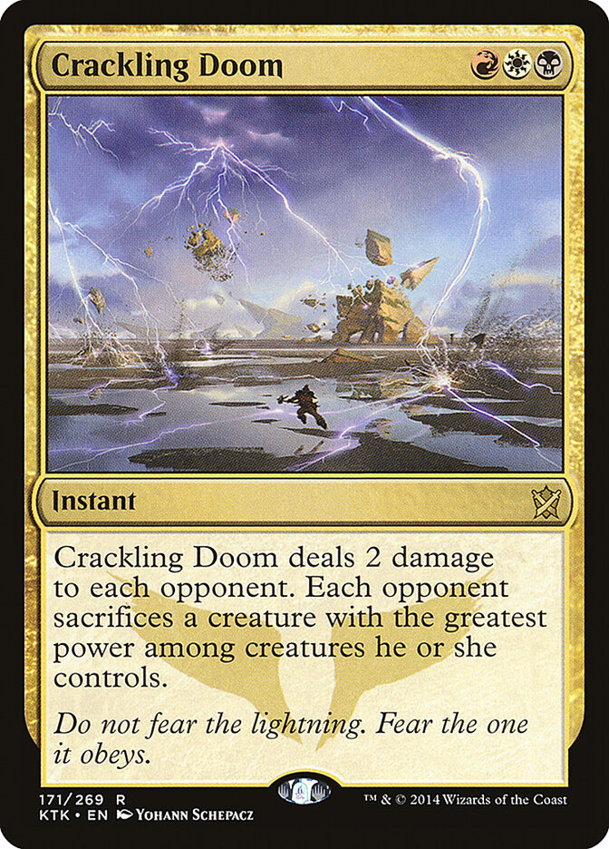 Crackling Doom (171) - Khans of Tarkir (KTK)