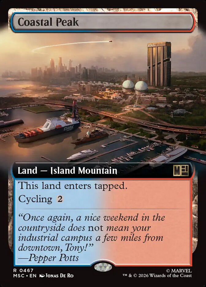 Coastal Peak (467) - Marvel Super Heroes Commander (MSC)