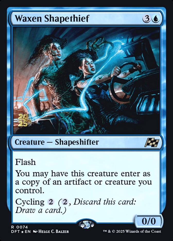 Waxen Shapethief (74s) - Aetherdrift Promos (PDFT)