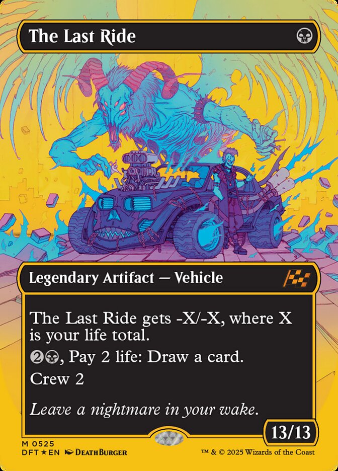 The Last Ride (525) - Aetherdrift (DFT)