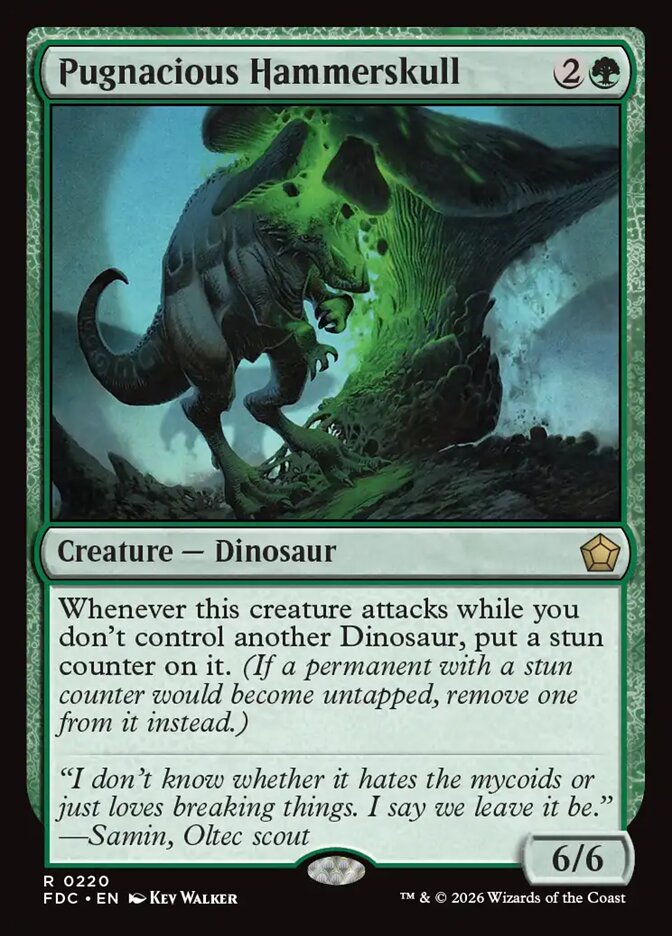 Pugnacious Hammerskull (220) - Foundations Commander (FDC)