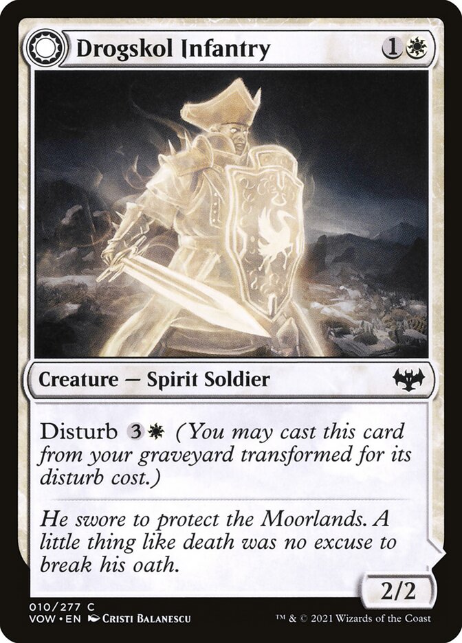 Drogskol Infantry // Drogskol Armaments (10) - Innistrad: Crimson Vow (VOW)