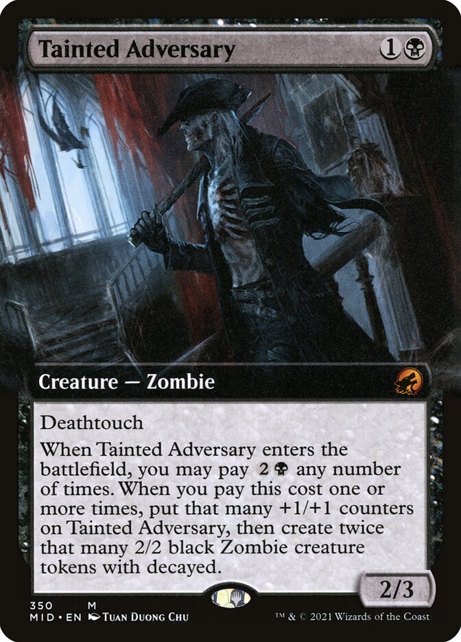 Tainted Adversary (350) - Innistrad: Midnight Hunt (MID)