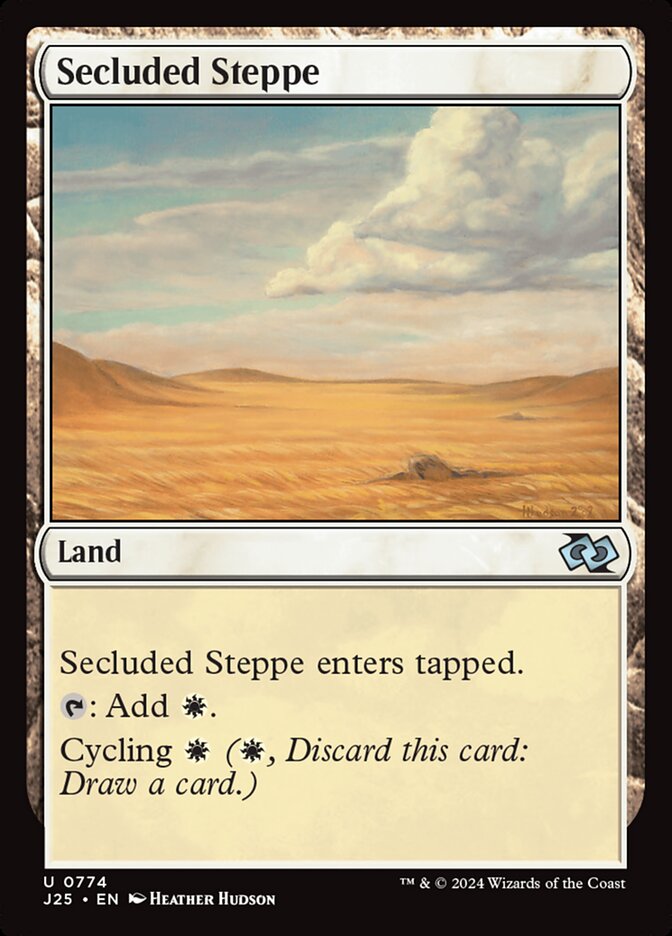 Secluded Steppe (774) - Foundations Jumpstart (J25)