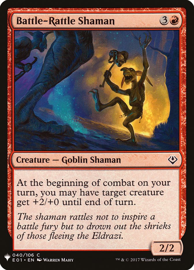 Battle-Rattle Shaman - The List (PLST)