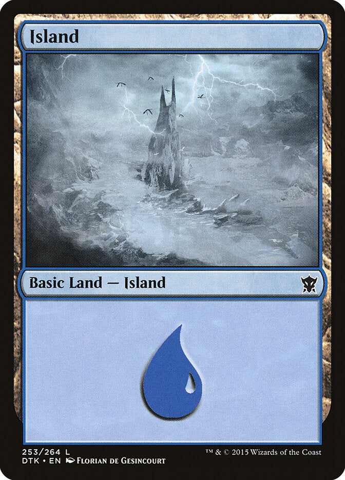 Island (253) - Dragons of Tarkir (DTK)