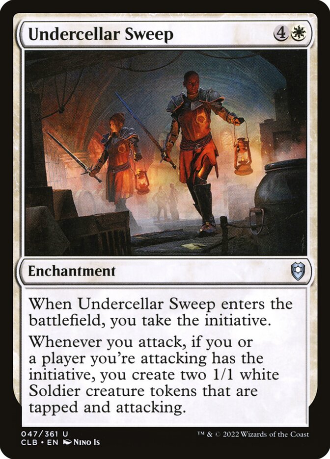 Undercellar Sweep (47) - Commander Legends: Battle for Baldur's Gate (CLB)