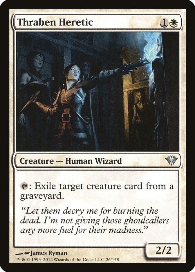 Thraben Heretic (26) - Dark Ascension (DKA)