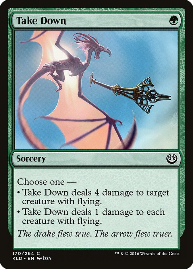 Take Down (170) - Kaladesh (KLD)