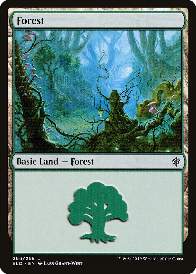 Forest (266) - Throne of Eldraine (ELD)