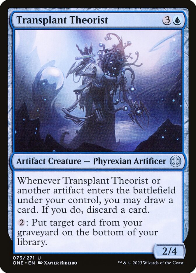 Transplant Theorist (73) - Phyrexia: All Will Be One (ONE)