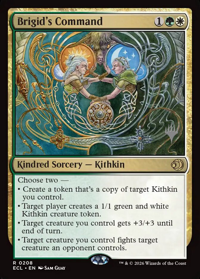Brigid's Command (208p) - Lorwyn Eclipsed Promos (PECL)