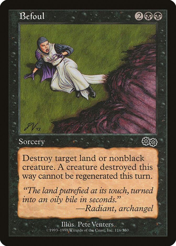 Befoul (116) - Urza's Saga (USG)