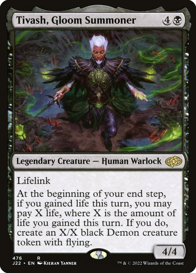 Tivash, Gloom Summoner (476) - Jumpstart 2022 (J22)