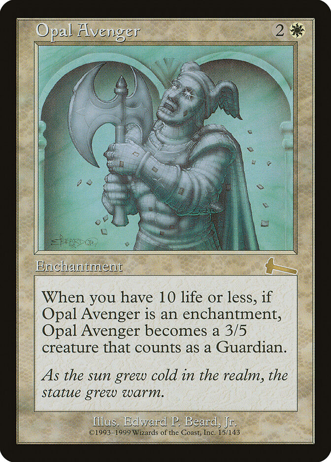 Opal Avenger (15) - Urza's Legacy (ULG)