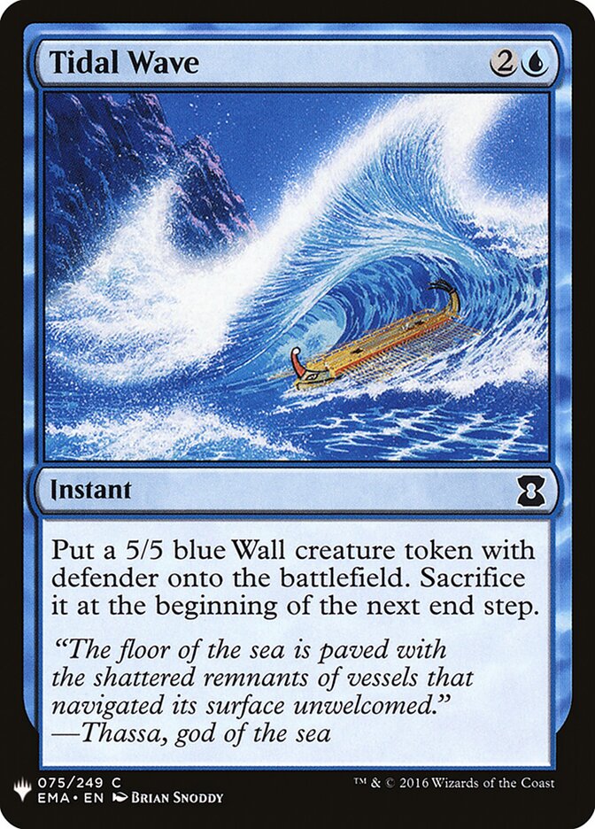 Tidal Wave (EMA-75) - The List (PLST)