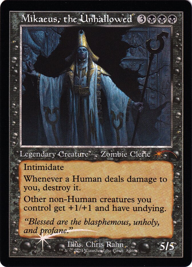 Mikaeus, the Unhallowed (846) - Secret Lair Drop (SLD)