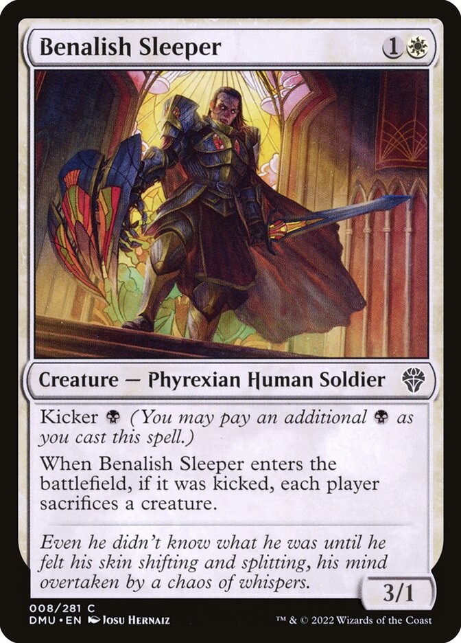 Benalish Sleeper (8) - Dominaria United (DMU)