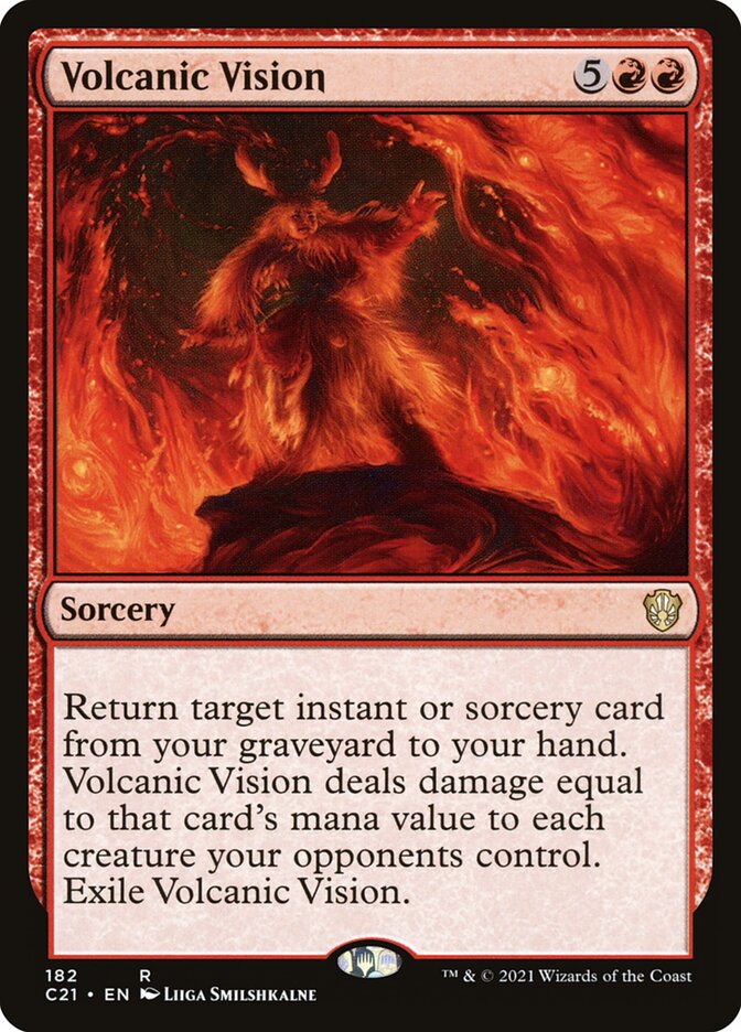 Volcanic Vision (182) - Commander 2021 (C21)