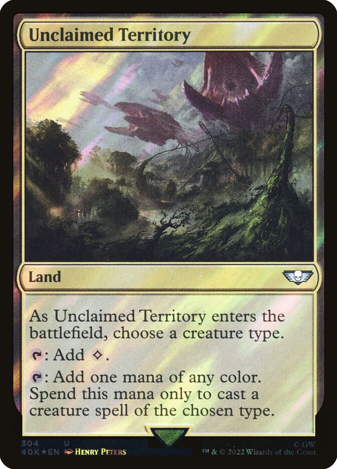 Unclaimed Territory (304★) - Warhammer 40,000 Commander (40K)