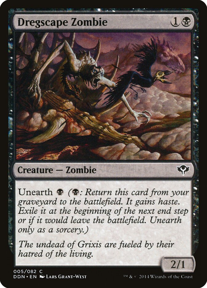 Dregscape Zombie (5) - Duel Decks: Speed vs. Cunning (DDN)