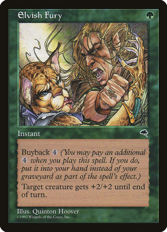 Elvish Fury (226) - Tempest (TMP)