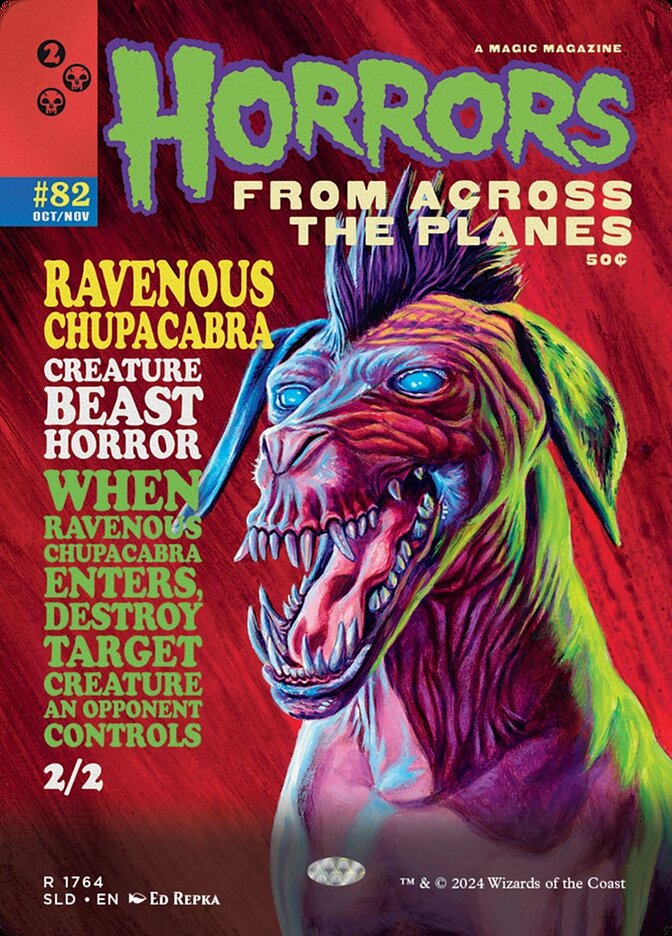 Ravenous Chupacabra (1764) - Secret Lair Drop (SLD)