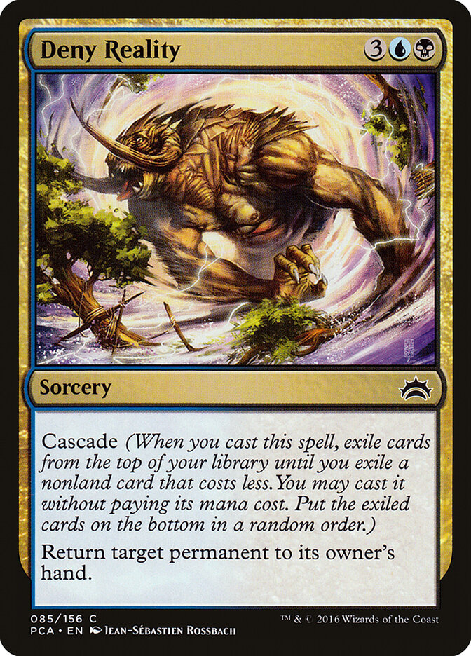 Deny Reality (85) - Planechase Anthology (PCA)