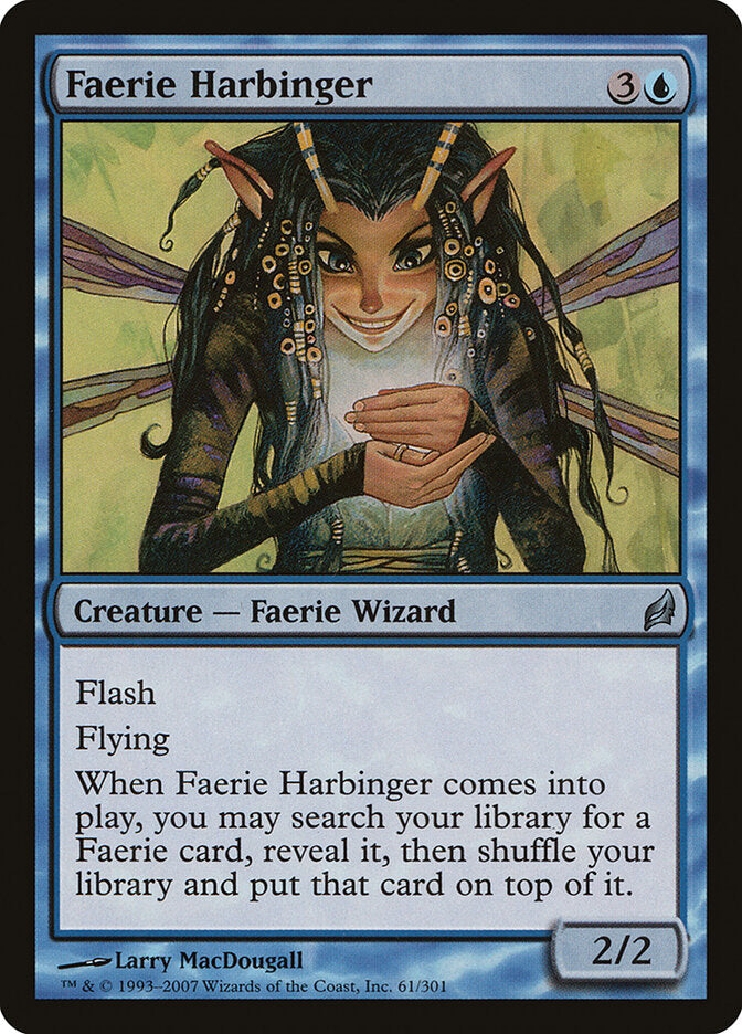 Faerie Harbinger (61) - Lorwyn (LRW)