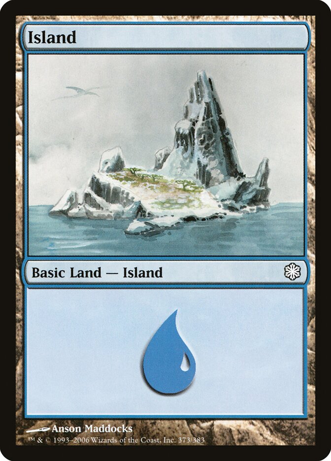 Island (373) - Coldsnap Theme Decks (CST)