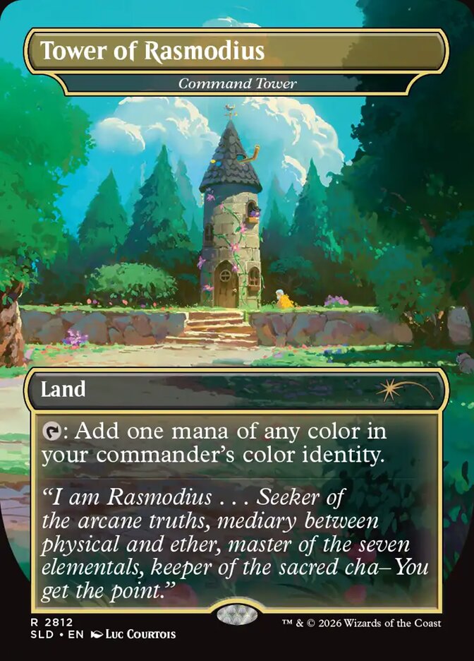 Tower of Rasmodius - Command Tower (2812) - Secret Lair Drop (SLD)