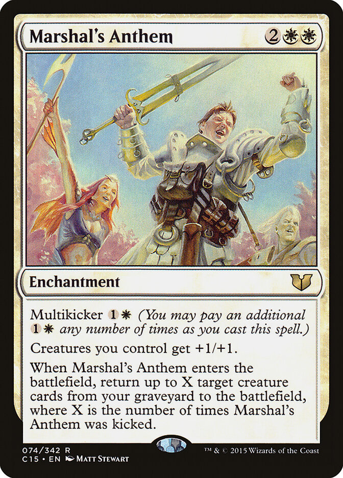 Marshal's Anthem (74) - Commander 2015 (C15)