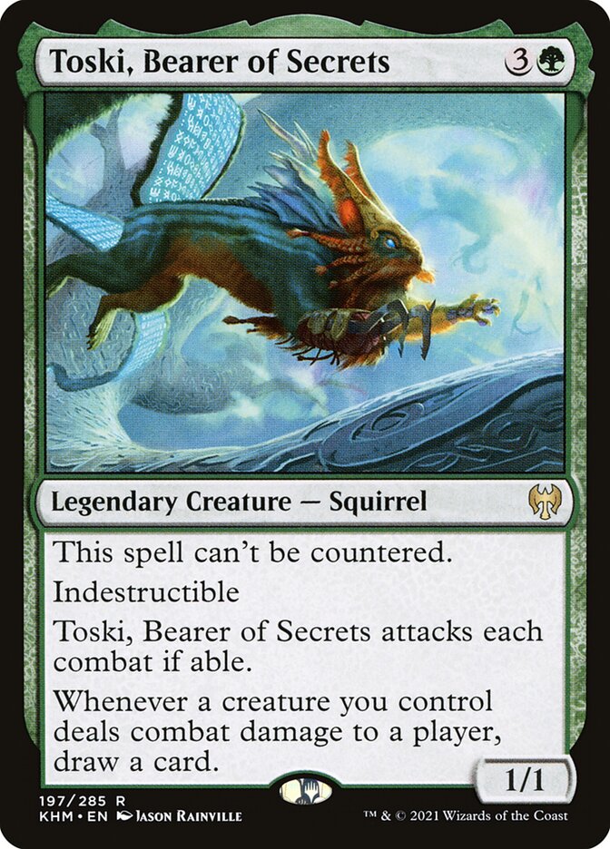 Toski, Bearer of Secrets (197) - Kaldheim (KHM)