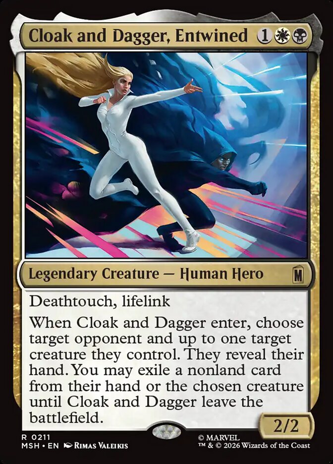Cloak and Dagger, Entwined (211) - Marvel Super Heroes (MSH)
