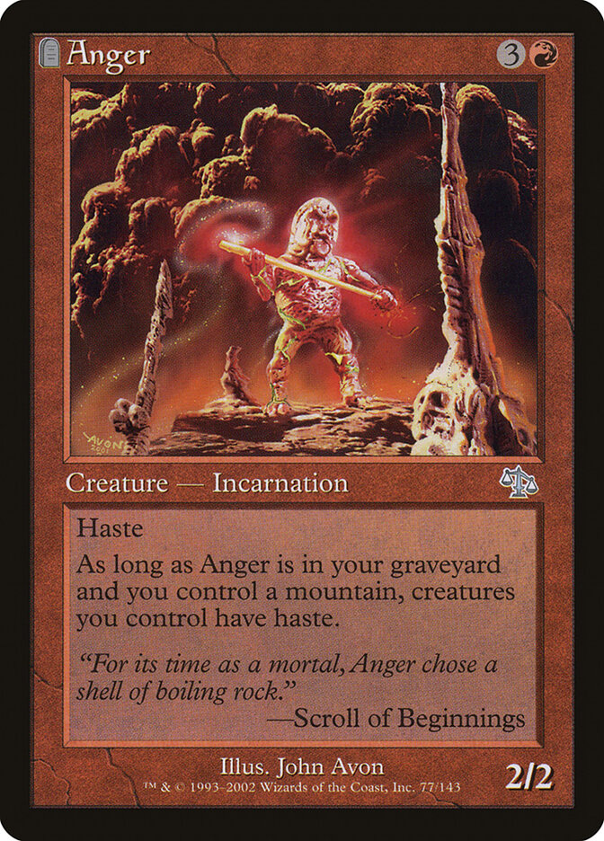 Anger (77) - Judgment (JUD)
