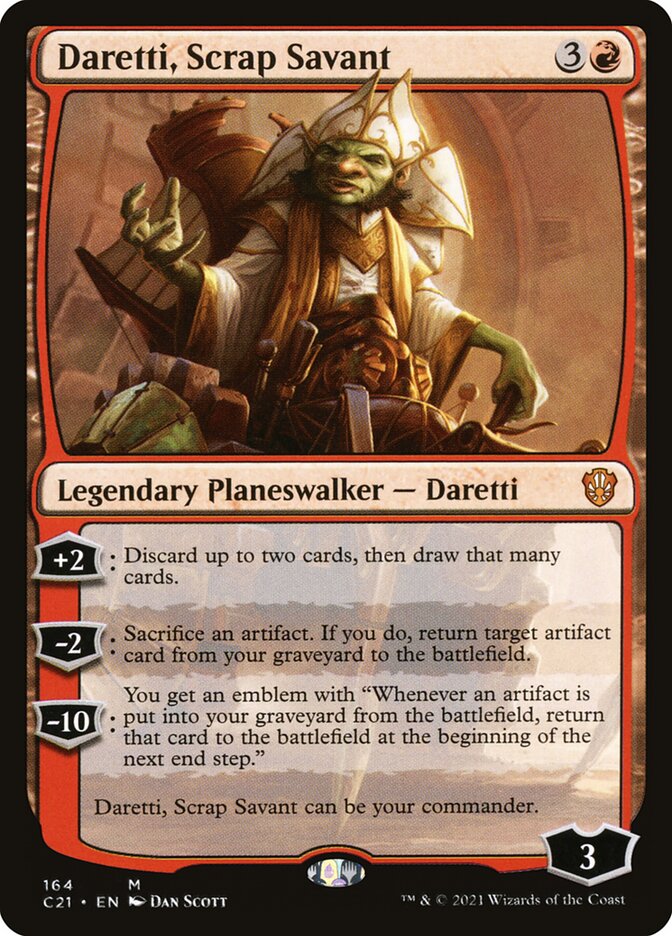 Daretti, Scrap Savant (164) - Commander 2021 (C21)