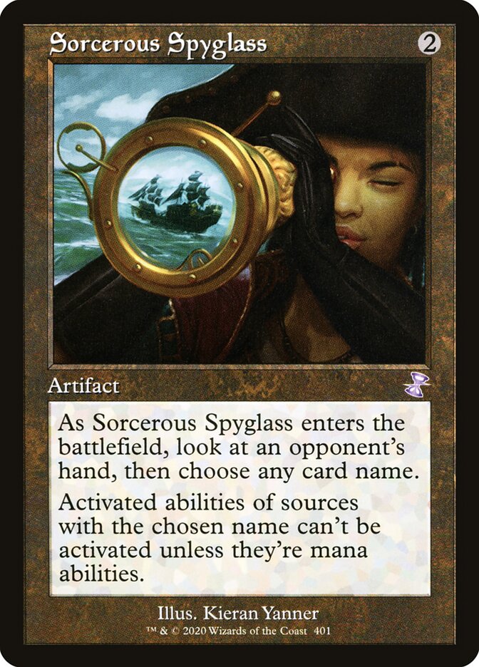 Sorcerous Spyglass (401) - Time Spiral Remastered (TSR)