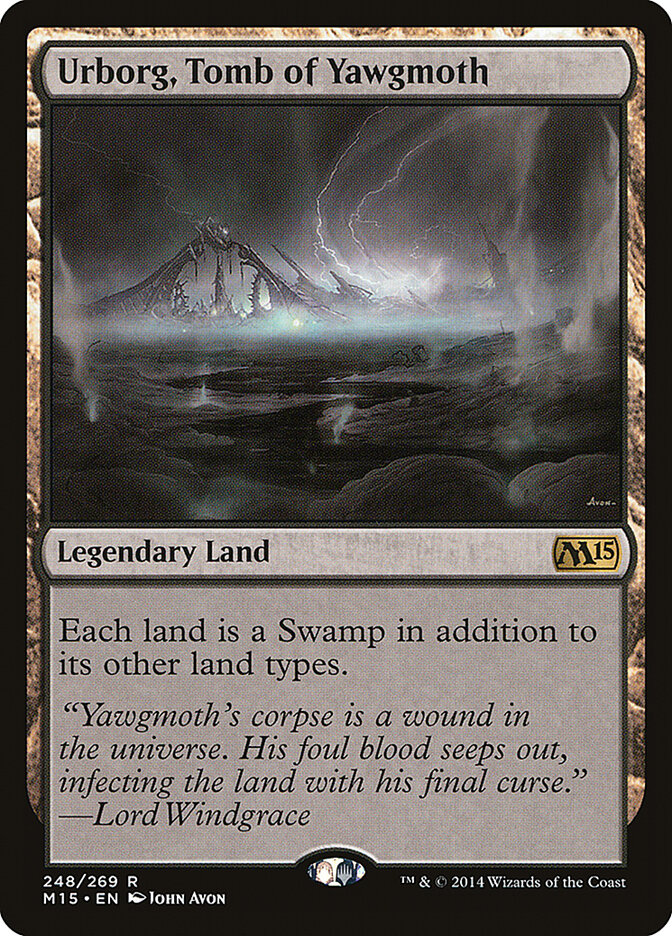 Urborg, Tomb of Yawgmoth (248) - Magic 2015 (M15)