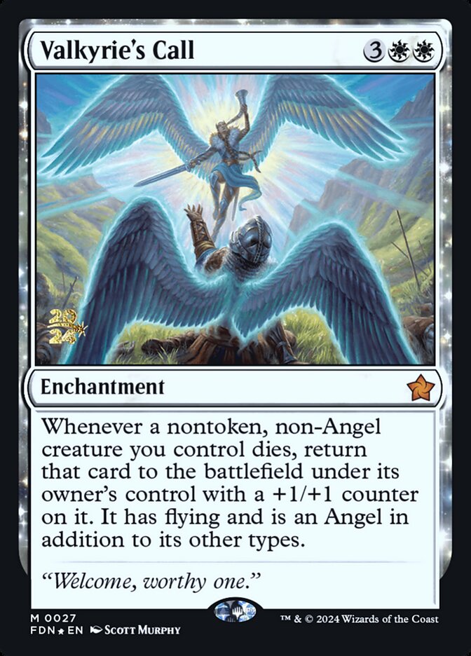 Valkyrie's Call (27s) - Foundations Promos (PFDN)