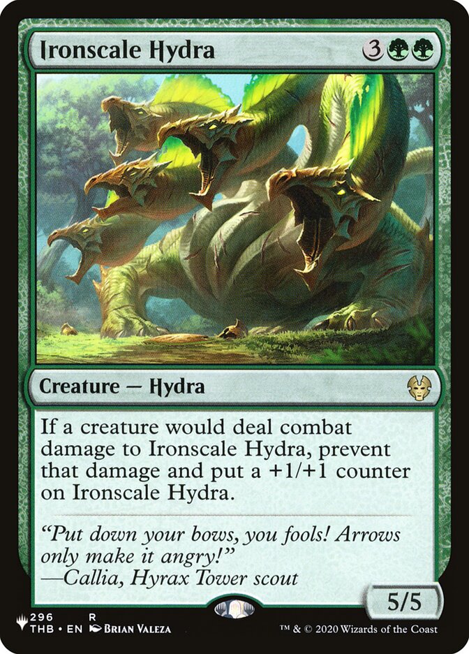 Ironscale Hydra (THB-296) - The List (PLST)