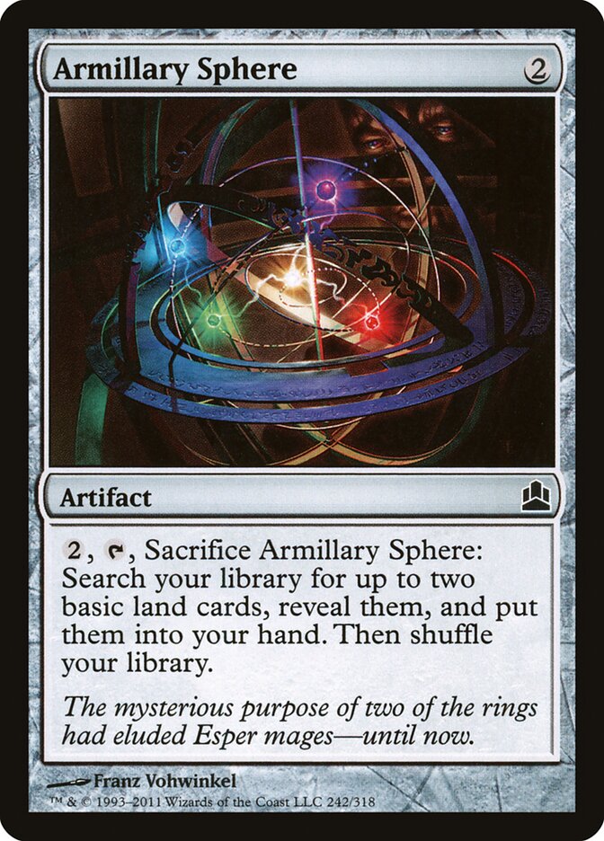 Armillary Sphere (242) - Commander 2011 (CMD)