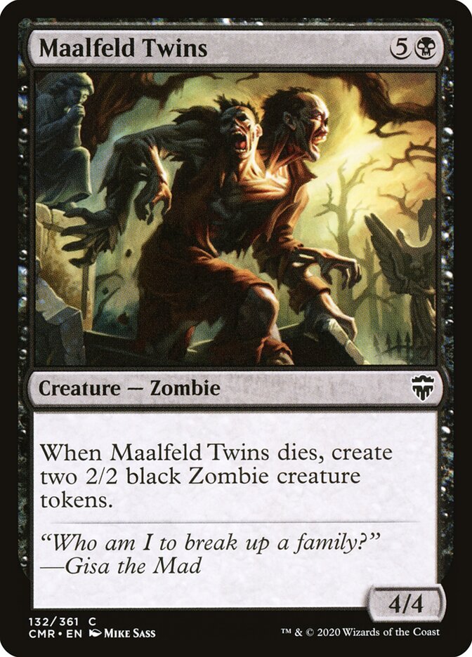 Maalfeld Twins (132) - Commander Legends (CMR)