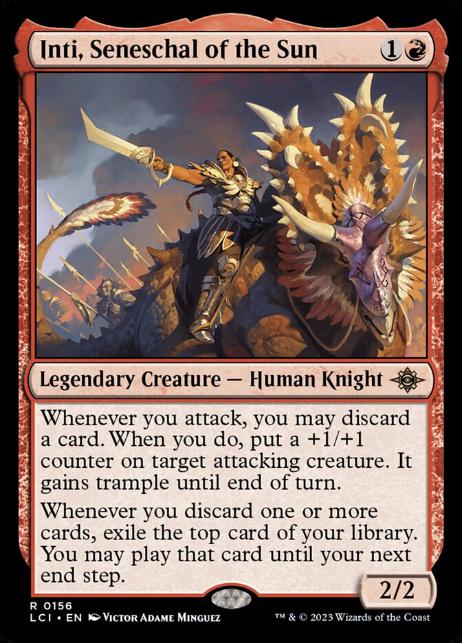 Inti, Seneschal of the Sun (156) - The Lost Caverns of Ixalan (LCI)