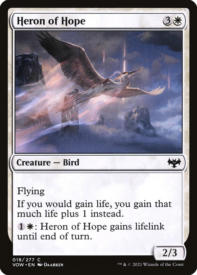 Heron of Hope (18) - Innistrad: Crimson Vow (VOW)